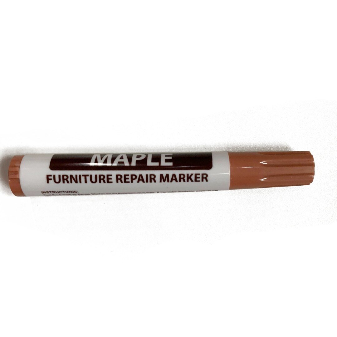 Rotulador de retoque para muebles, herramienta de restauración de arañazos de madera, bolígrafo de pintura, reparación de compuestos de madera, 1 ud.: Maple