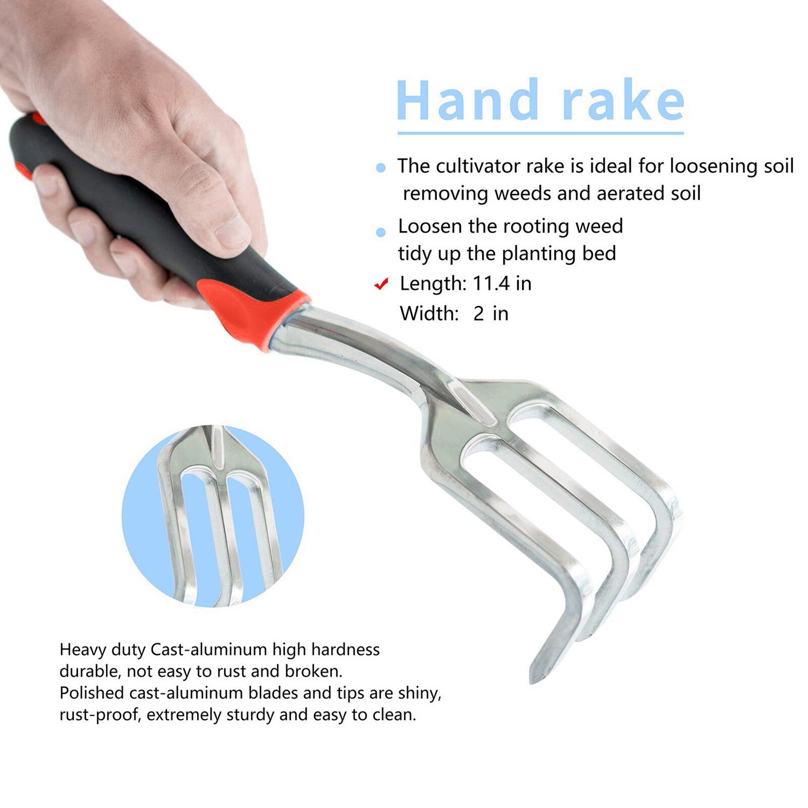 Six-piece Gardening Tool kit Lightweight Aluminum Gardening Tool Kit Garden garden tools Combination садовый инструмент