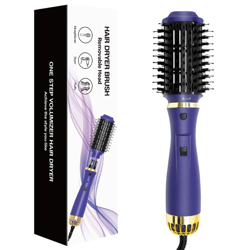Multifunction Hair Dryer Brush 1200W Electric Hair Straightener Hair Curler Home Air Brush Hair Blower Brush