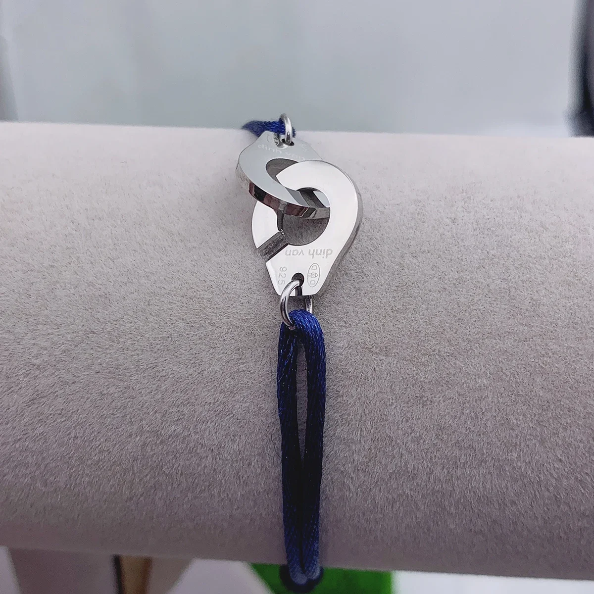 Esposas de acero inoxidable 316 de , pulsera de esposas de cuerda ajustable, bisutería Menottes, pulsera Corde para joyería de mujer
