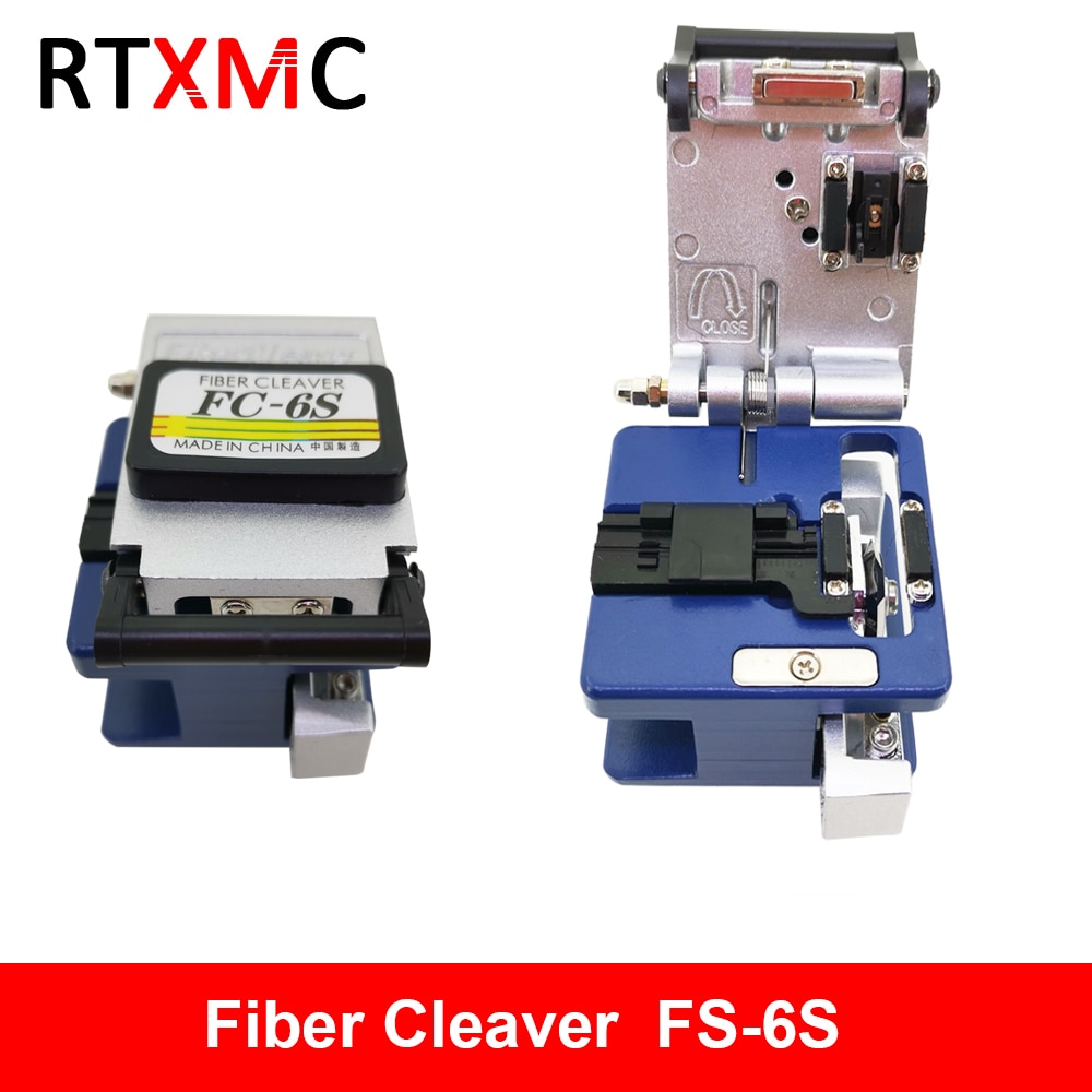 19Pieces /Set FTTH Fiber Optic Tool Kit With Cleaver -70~+10dBm Optical Power Meter Visual Fault Locator 10mw FC-6S