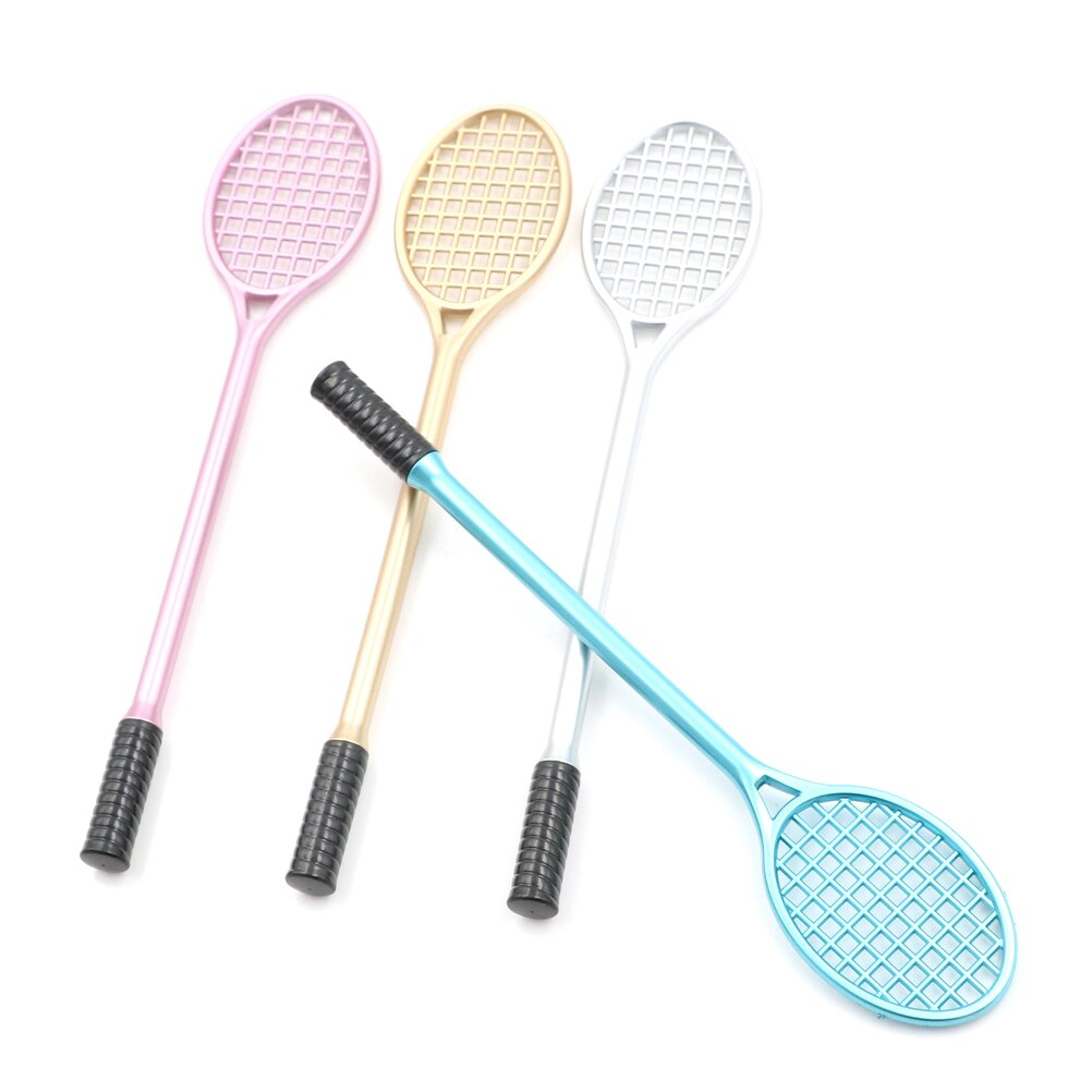 19.5cm Mini PVC Badminton Racket DIY Fluffy Slime Form Crystal Soil Kit Clear Slime Floam putty cream keyboard Model Clay tool