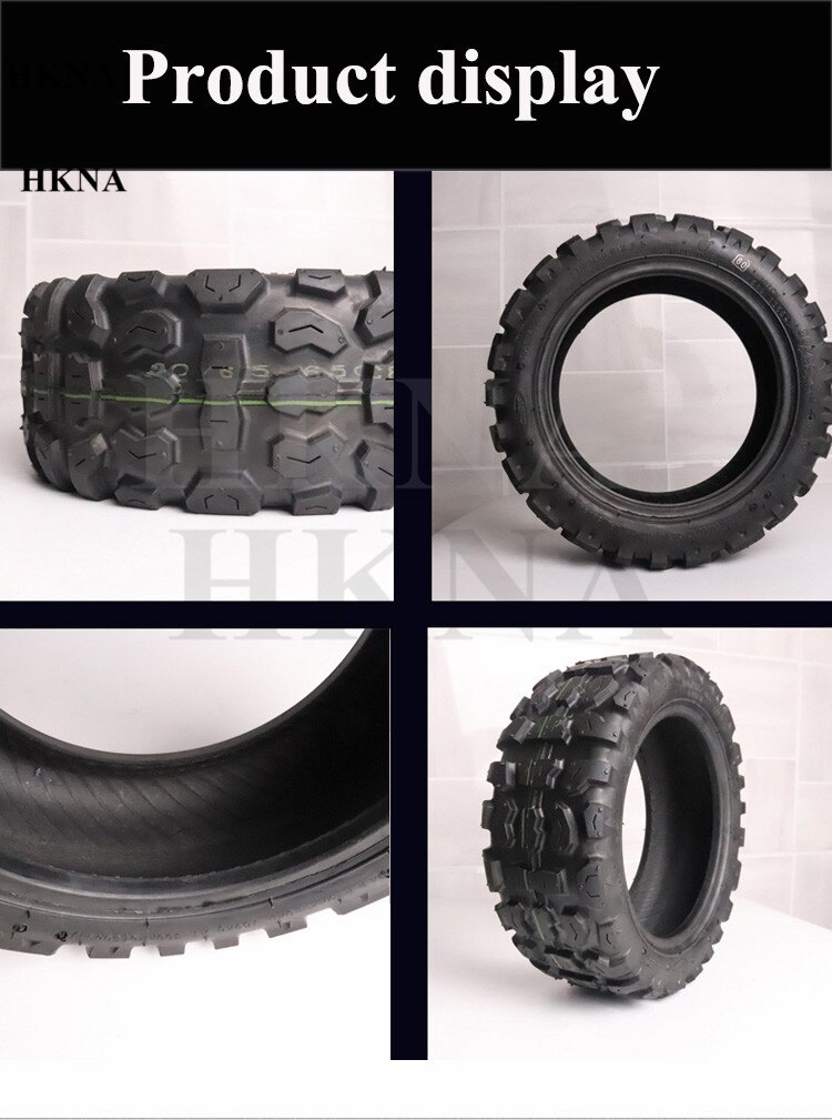 11 Inch 90/65-6.5 Tubeless Tyre Electric Scooter Refitted 11" Thick Tire Vacuum Off-road Tyre for Dualtron Ultra Parts