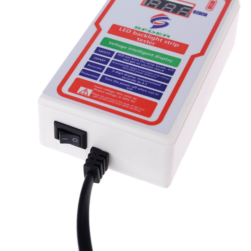 LED Tester 0-300V Output LED TV Backlight Tester Multipurpose LED Strips Beads Test Tool Repair Tools