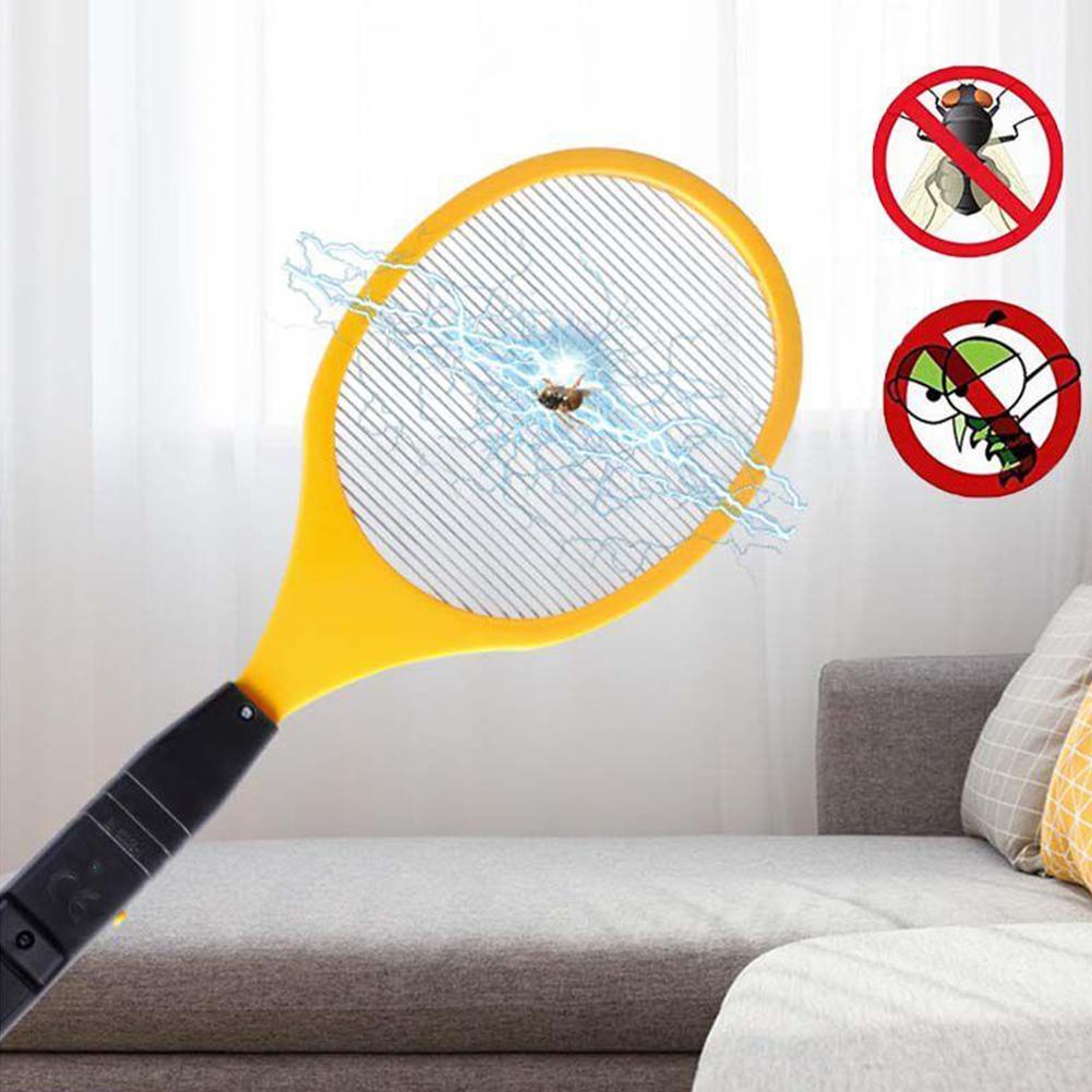 Enkellaags Elektrische Muggenmepper Racket Vliegenmepper Friteuse Vliegt Snoerloze Gereedschappen Bug Batterij Baby Power Slaap Insecten Nacht