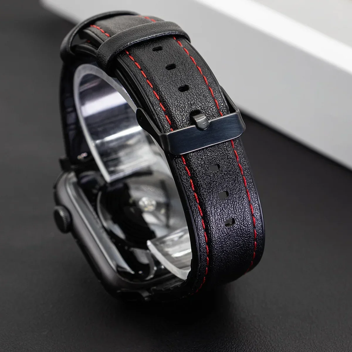 voor Apple Watch Series 10 46 mm 42 mm lederen band 9 8 7 band 45 mm 41 mm SE 6 5 4 44 mm 40 mm band Iwatch Ultra 2 1 49 mm armband