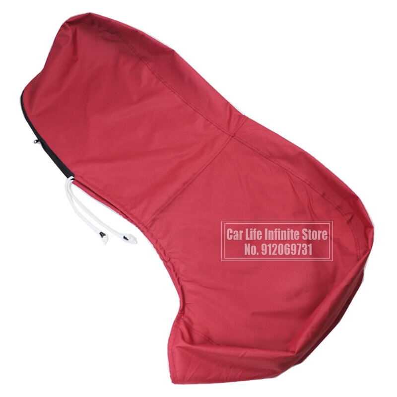 600D 6-225HP Boat Full Outboard Motor Engine Cover Protection Waterproof Sunshade Dust-proof For 6-225HP Motor Red