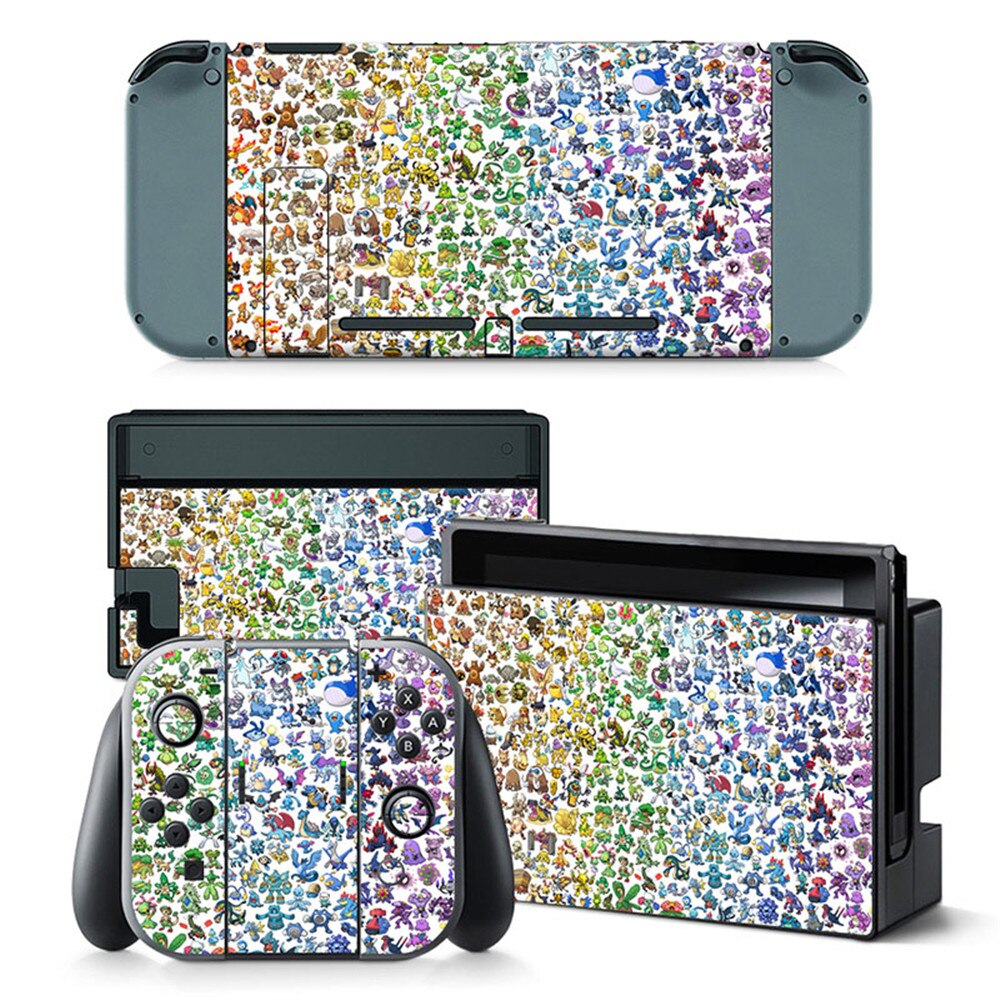 stickers Vinyl Decal Skin Sticker For Nintend Switch NS NX Console & Joy-con Game Accessories: TN-switch-0152