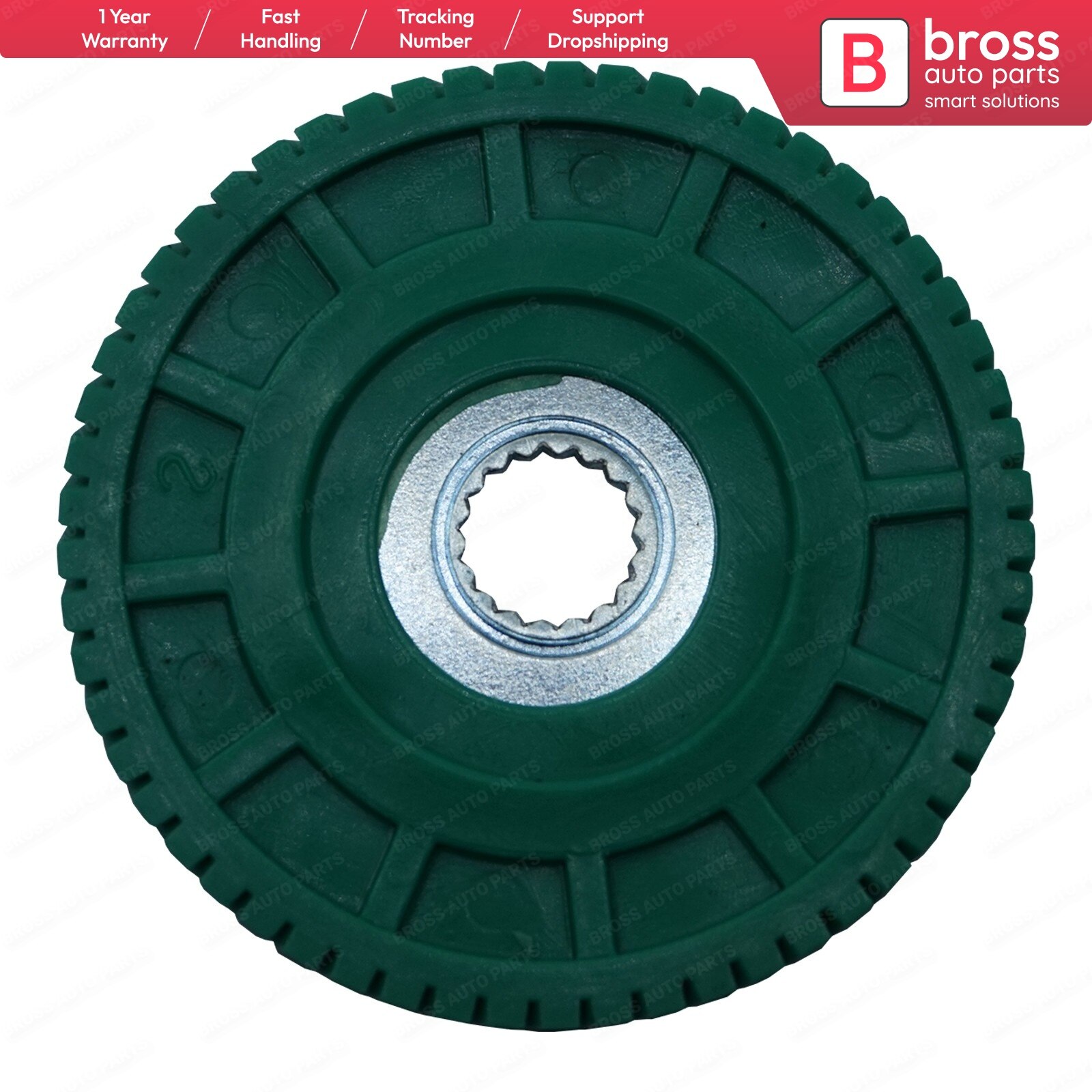 BSR18 Sunroof Motor Repair Gear Cog 7701469319, 7701050264, 7701471058 for Renault Megane 1 2 Clio 1 2 Scenic 1 2 Peugeot 206