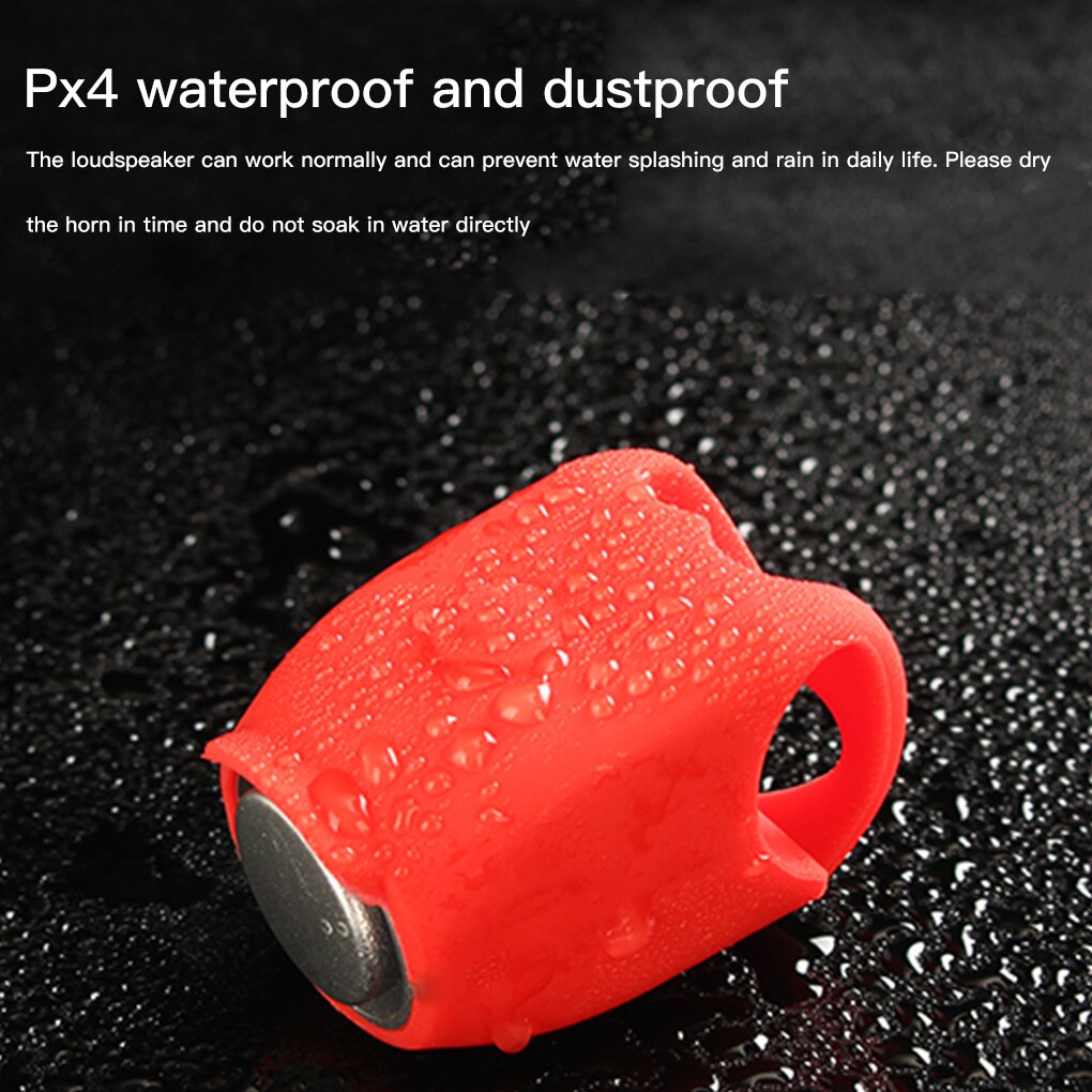 Bike Electronic Loud Horn Warning Safety Electric Bell Police Siren Bicycle Handlebar Alarm Ring Bell MTB Road Cycling Accessory