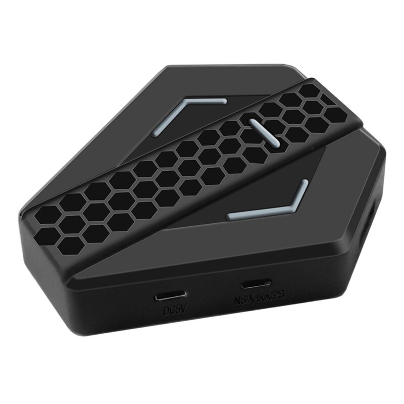 Keyboard and Mouse Converter Game Controller Adapter for X-360/ One/PS3/PS4/N-Switch Game Console