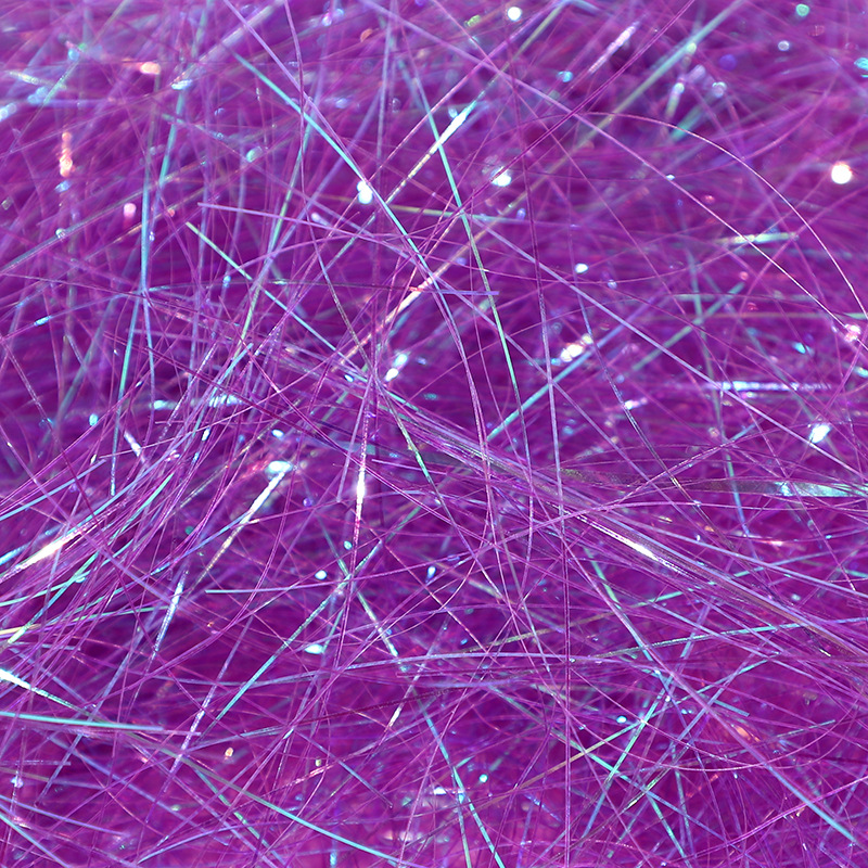1mm DIY Paper Raffia Shredded Confetti Crinkle Paper Gold Silver Colored Silk Cosmetic Packaging Wedding Party Box Filler: Fluorescence Yellow