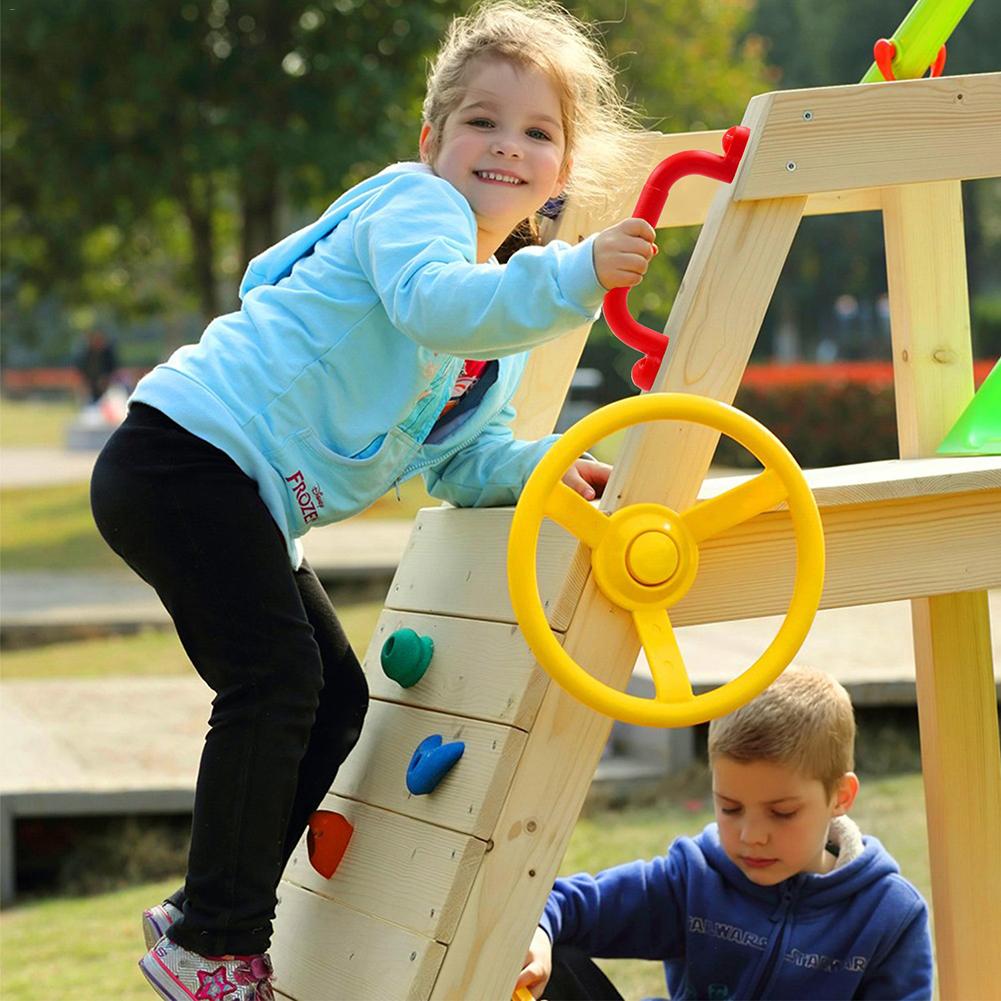 1 paar freundlicher freundlicher Spielplatz Sicherheit Rutschfeste Griff Montage Hardware- Bausätze Klettern Rahmen Schaukel Spielzeug Zubehör