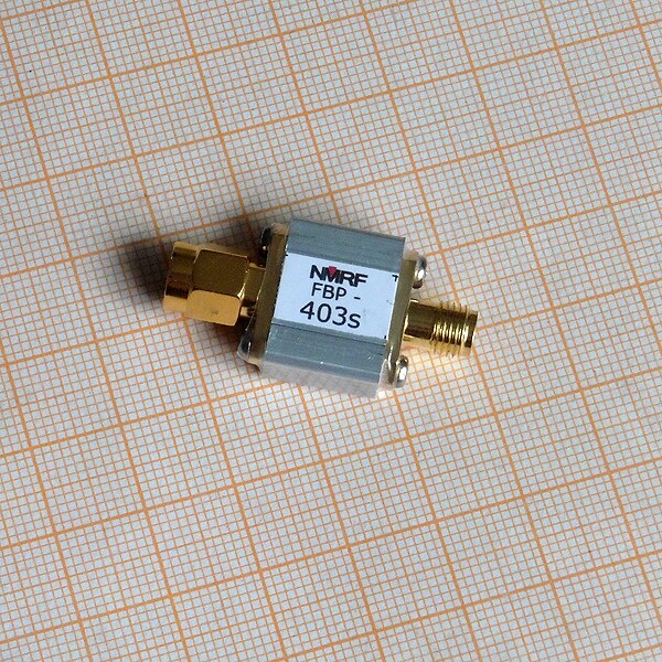 Oberfläche Akustische Welle Band Filter 403MHz SAH Bandpass Filter mit 6 MHz Bandbreite
