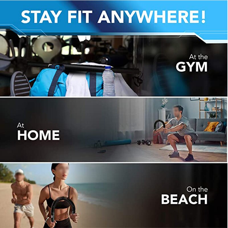 Fitness Spring Arm Strength Exercise Muscle Arm Strength Impact Device Fitness Equipment Gym Extender Forearm Strength Twist