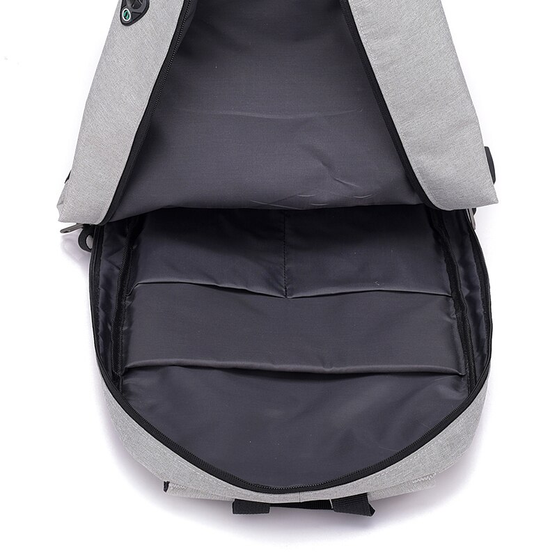 New Arrival Homens Laptop Mochila de Carga USB Anti-roubo Mochila Moda Saco de Escola de Grande Capacidade À Prova D' Água Para os Meninos Estudantes