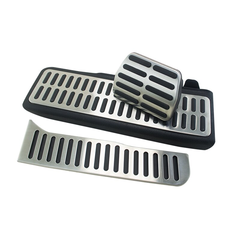 Stainless Car Accelerator Gas Brake pedal Clutch Pedal For VW Volkswagen Jetta MK5 Golf 5 6 Scirocco Tiguan Skoda Octavia