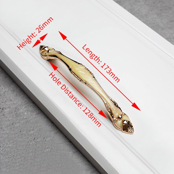 Bursztyn żółty europejskiej uchwyty robić szafek drzwi ze stopu aluminium kuchnia gałki uchwyty robić szafek gałki robić szuflady uchwyt robić szafy: LA865Y-128