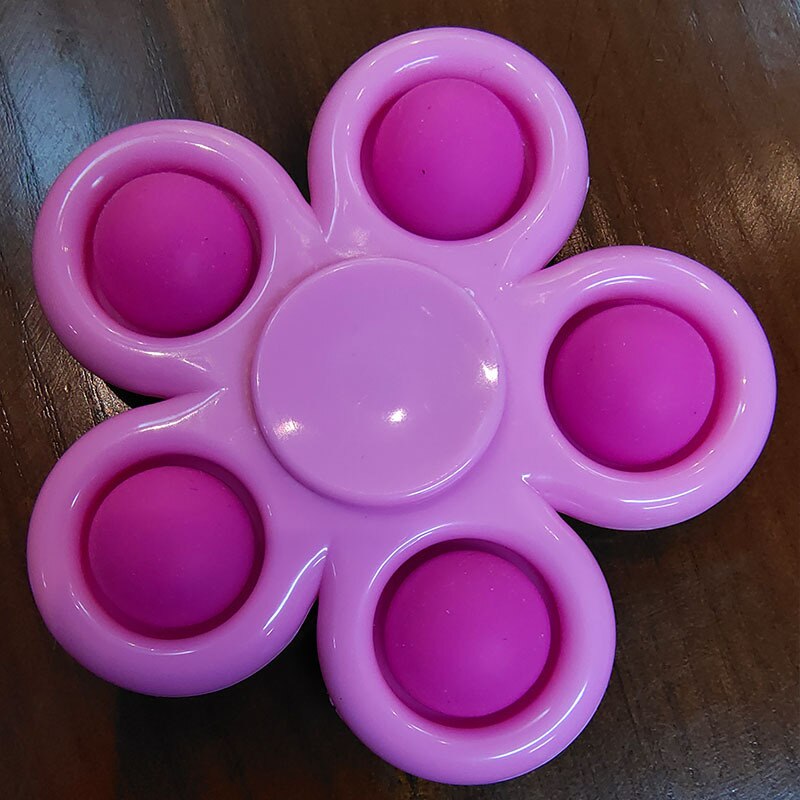 Neue Plus Fidget Spinner mit Einfache Dimple Fidget Spinner für Erwachsene Kinder-Einfache Dimple Zappeln Popper für Stress Relief: I