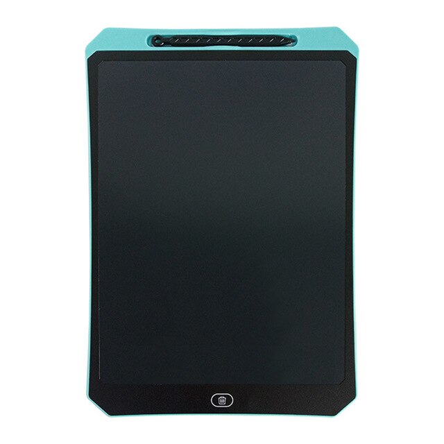 LCD Blackbord 15 Inch Smart Digital Drawing Electronic Chalkbord Energy Handwriting Drawing Message Writing Board Children: Sky Blue