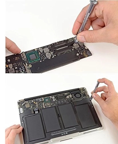 MacBook Schraubendreher Werkzeug Bausatz, 1,2mm P5 Pentalobe T5 Torx 1,5mm PH000 Phillips Schraubendreher für Reparatur MacBook Luft 13 ”15” Profi Retina
