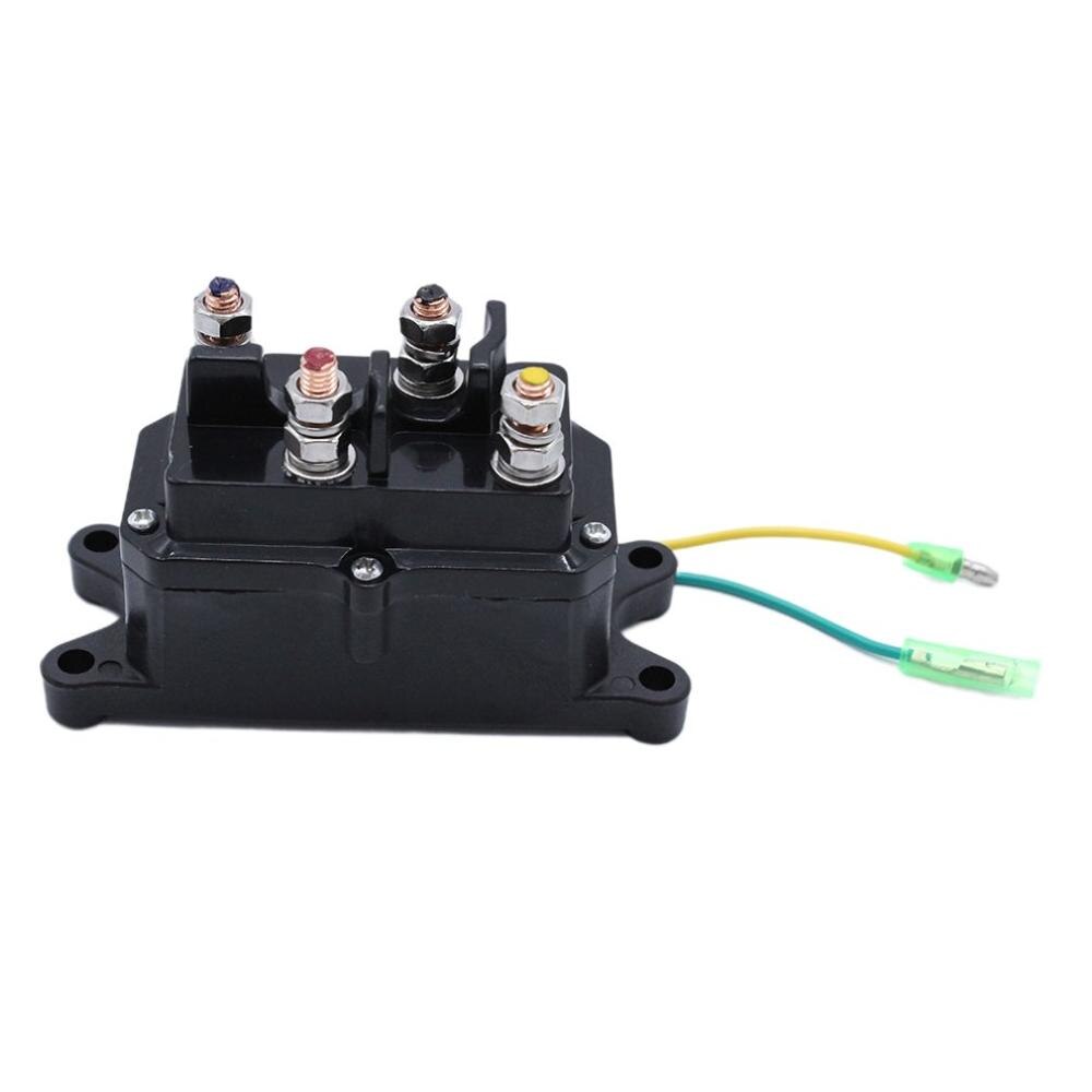 All-terrain Vehicle Electric Winch Relay Contactor For ATV UTV Winch Rocker 12V Electromagnetic Relay Thumb Switch