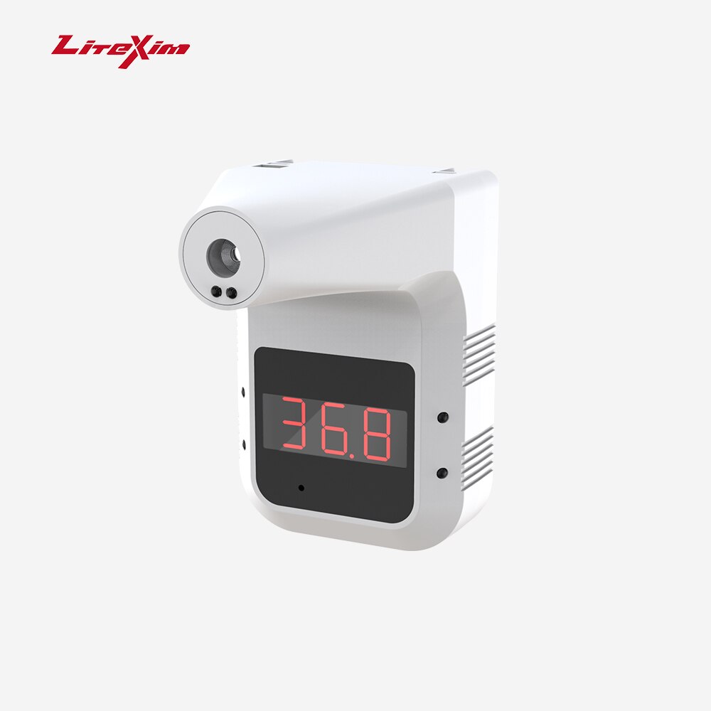 Infrarød termometer for kropp voksen feber øre termometer termometro infrarojo berøringsfri hjem familie temperaturmåler sensor: Veggtermometer