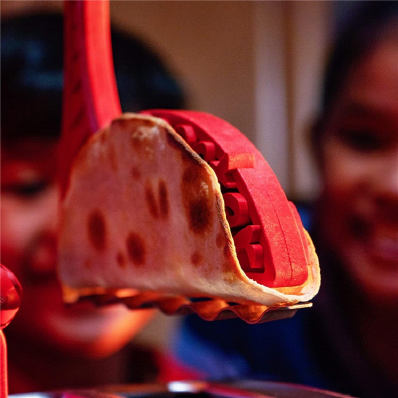 Cheddar-tostadora de tacos mexicana para hacer tortitas, herramienta de cocina, utensilios para hornear, utensilios para hacer pasteles