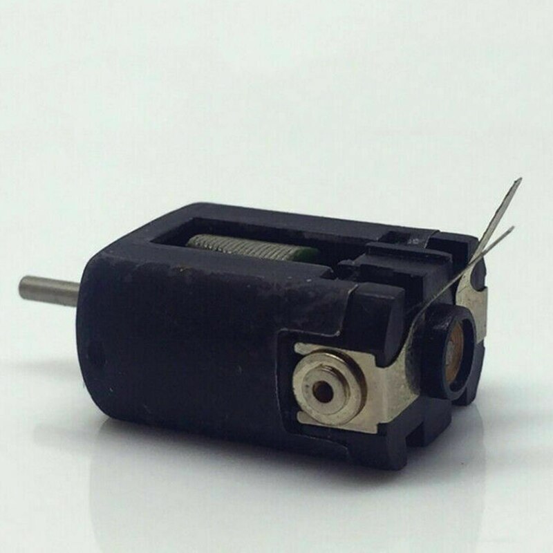 Dc 6v-12v 27000 rpm höghastighets mini 15mm elmotor motor 1.5mm axel diameter axel diy slot bil båt leksak rc bil