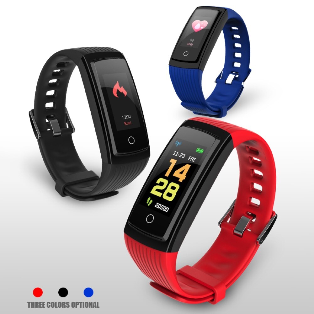 V5s ip67 vattentäta bluetooth pulsmätare fitness sport smart armband