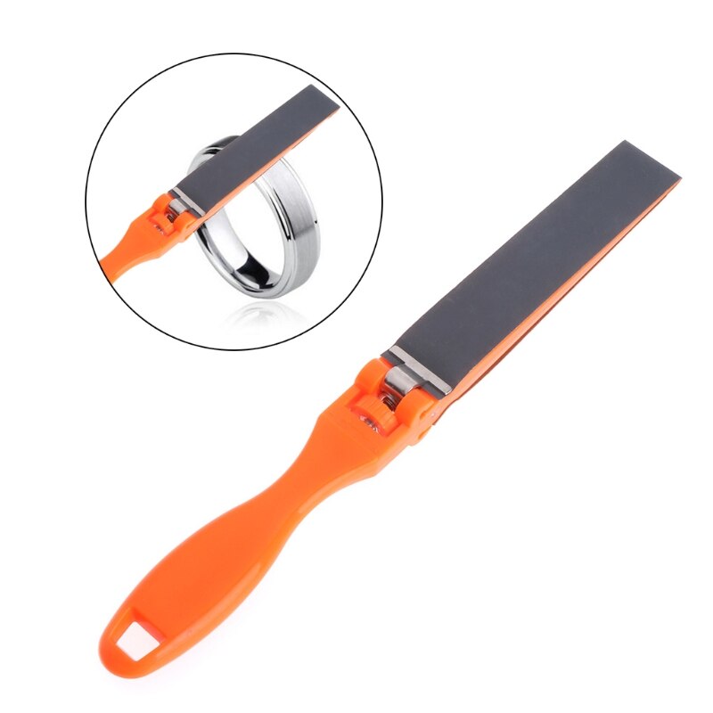 Schuurpapier Heerser Plastic Sieraden Polijsten Gereedschap Schurende Bar Slijpen Stok Clip