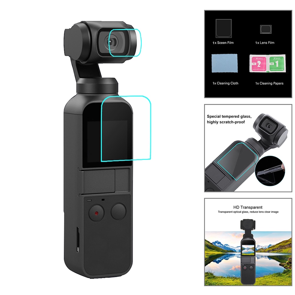 PULUZ 43-in-1 Action Camera Accessories Kit Chest Strap/Suction Cup Mount/Grip Tripod Mount/Handlebar Mount for DJi Osmo Pocket