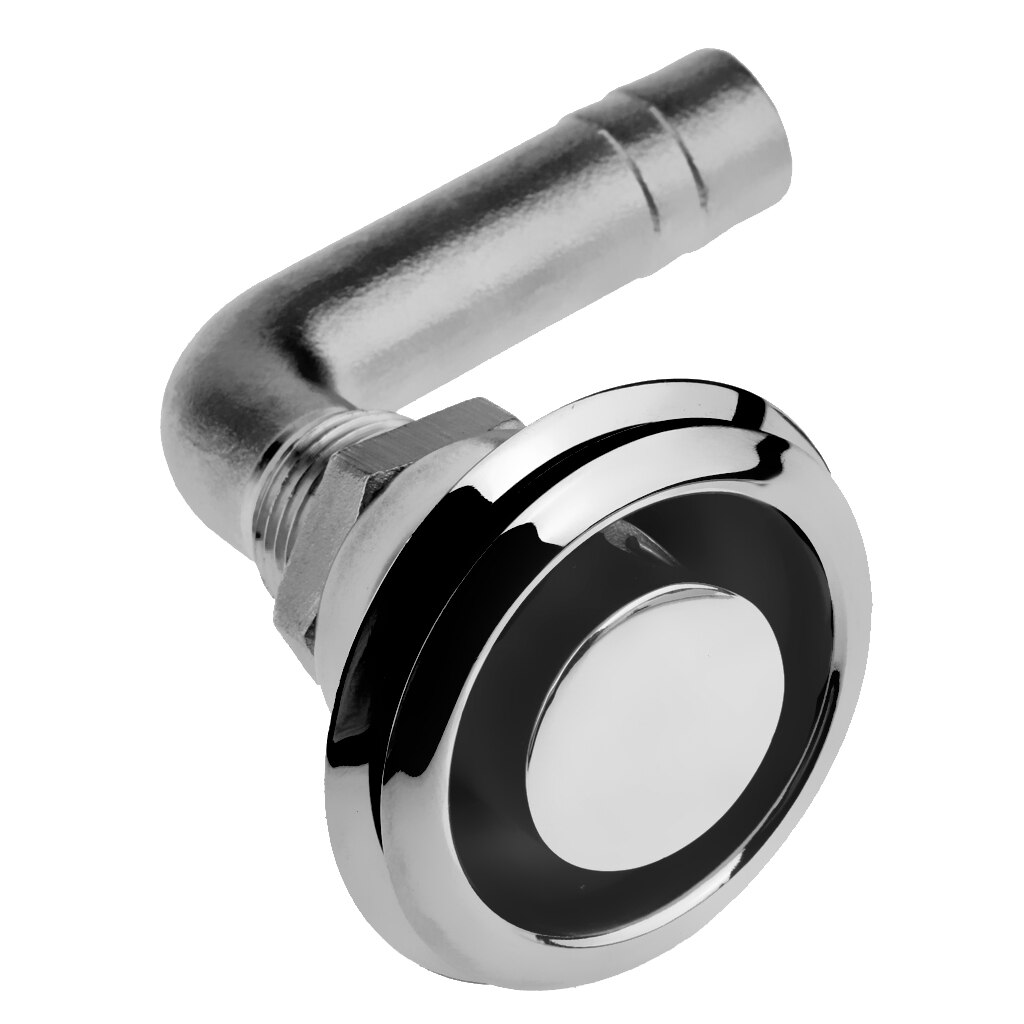 Marine Boat Fuel Gas Tank Vent (90 Degree) For 5/8inch Hose Vent Line - Stainless Steel Marine Hardware Accessories, Solid
