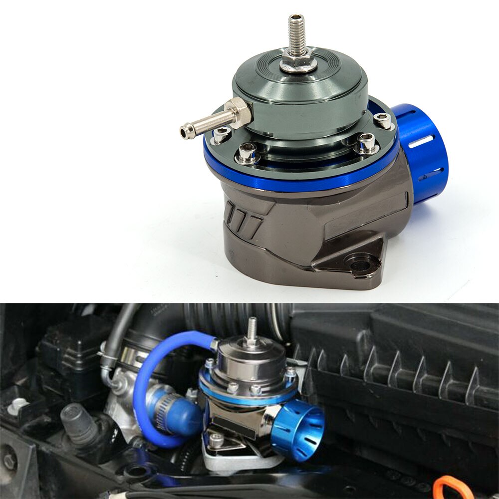 FV Style BOV Float Valve Blow Off Valve Floating Valve Blue Aluminium Anodic Oxidation