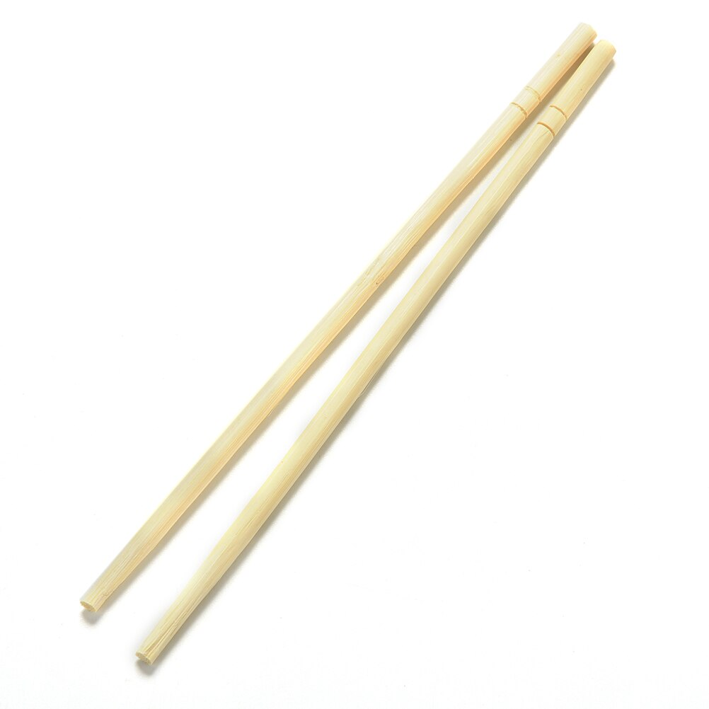 Palillos chinos desechables de madera, de bambú, Hashi, envueltos individualmente, 40 pares