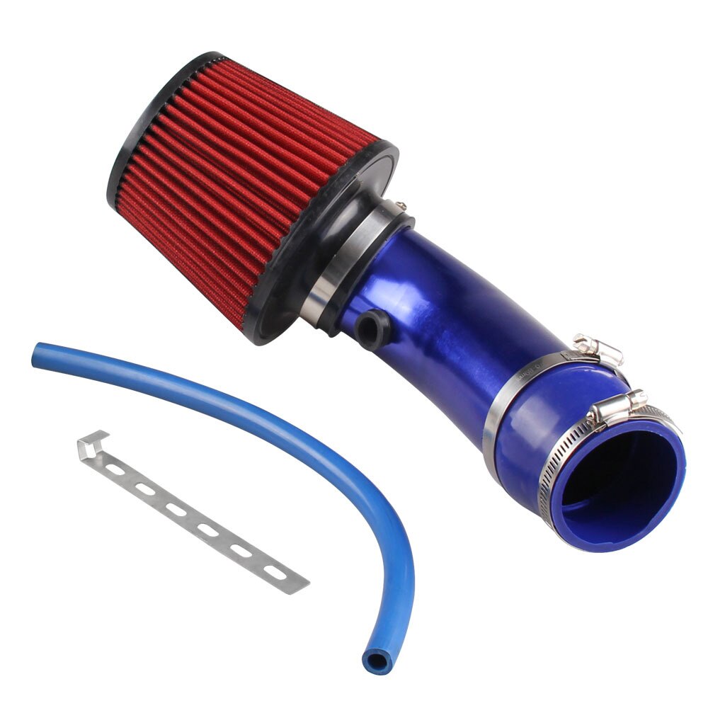 3 Inch Aluminum Pipe Car Turbo Piping Cold Air Intake System Filter 76mm