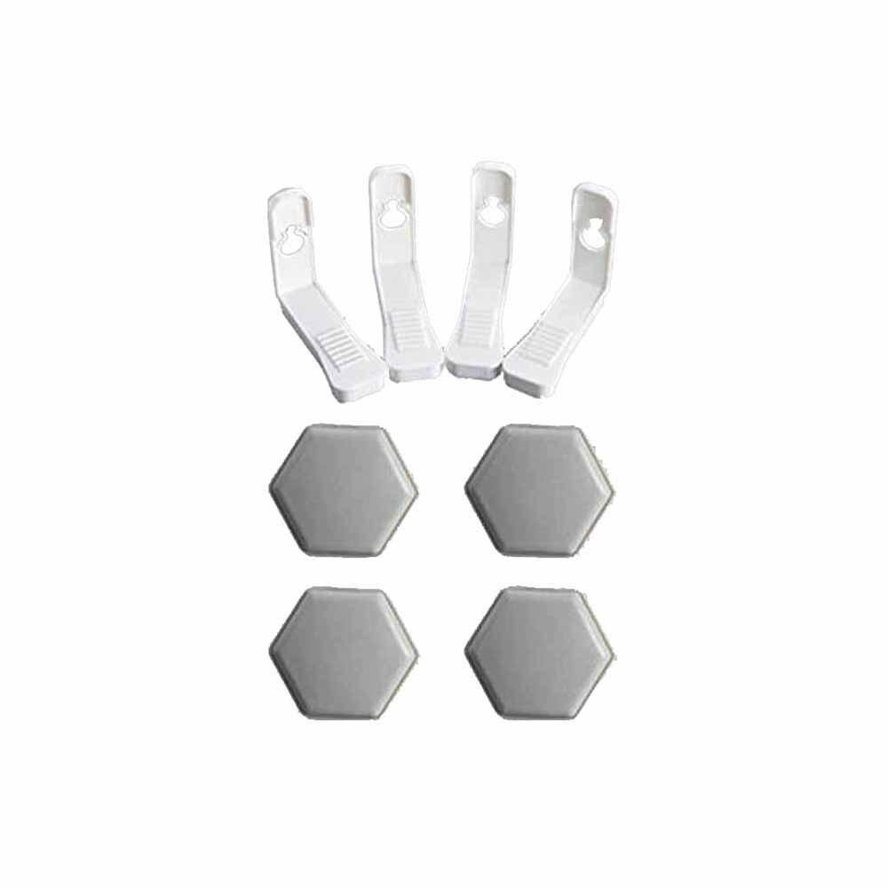4 stk / sæt lagnet clip dyne lagen holder skridsikker fastgørelse clip holder klemmer madras fastgørelser griber holder: Xq4403 ( korte)