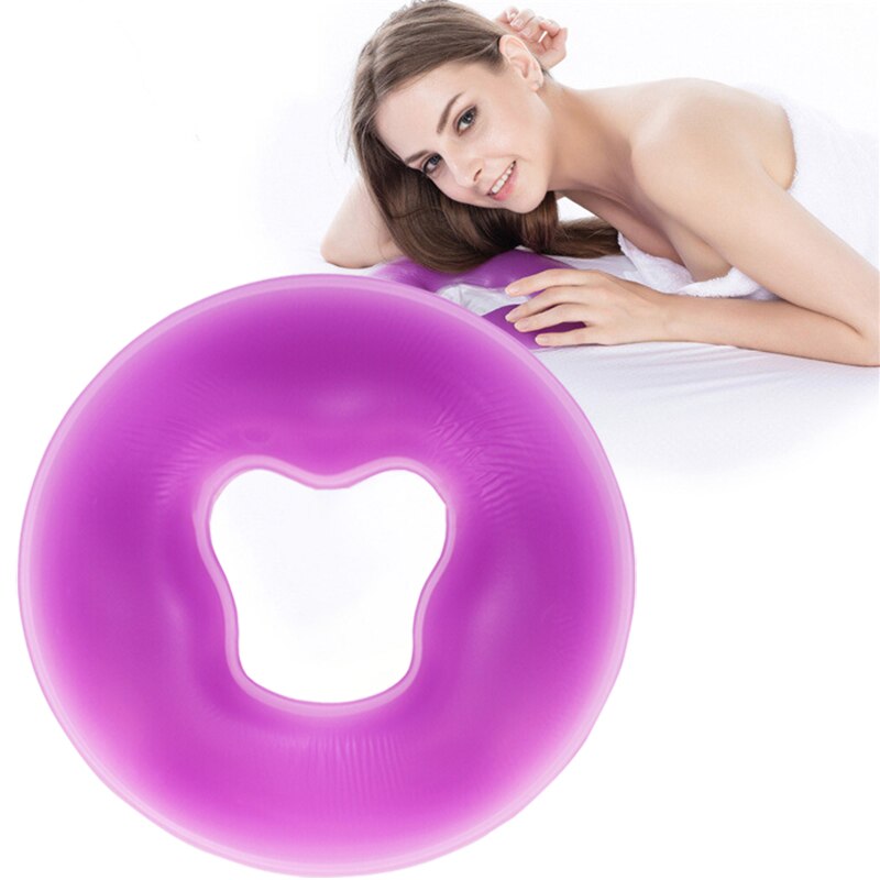 Coussin de Massage doux en Silicone pour SPA, coussin de relaxation du visage, traversin, soins de beauté, Anti-rides, Gel