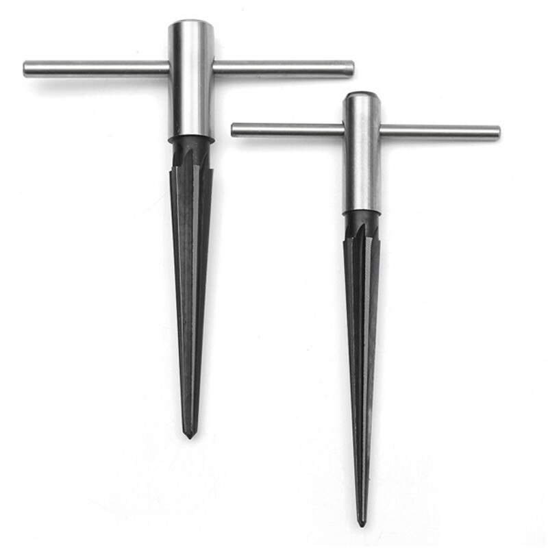 Taper Reamer 1/8-1/2 Inch And 5/32-7/8 Inch Hand Metal Reamer Deburring Enlarge Pin Hole Handheld Reamer For Wood Metal Drill