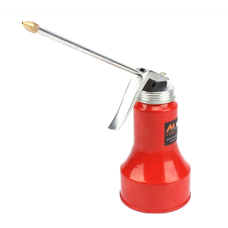 Aceitera, aceite lubricante, máquina de metal y plástico, recipiente para aceite, manguera extendida, bomba de alta presión, pistolas de grasa, herramienta de reparación de automóviles: D