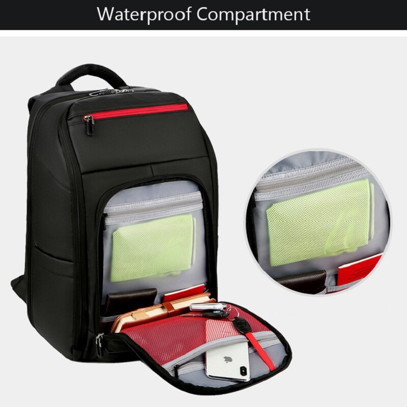 Multifunction Swiss Backpack Men Usb Charging Travel Bag Waterproof Anti-Theft 17 Inch Laptop Back Pack For Teenage Sac