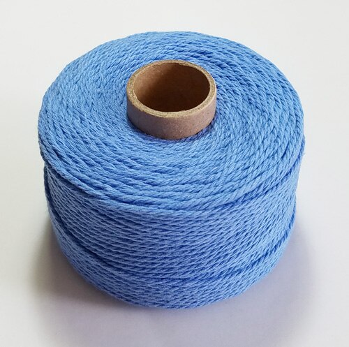 Cuerda colorida 100% de algodón, 80 m/rollo de hilo de macramé, hilo para , embalaje, , decoración de boda, accesorio DIY: Láser brillante
