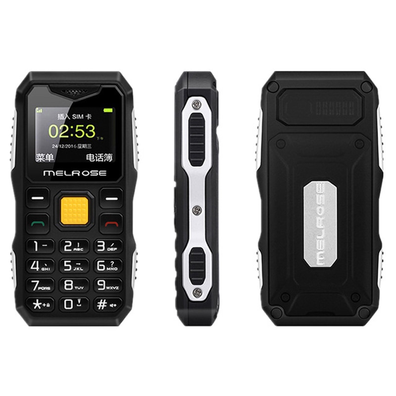 Melrose S10 Mini Pocket Mobile Phone Big Voice Flashlight Shockproof Dustproof Rugged Small Card Cell Phone PK S9 S11