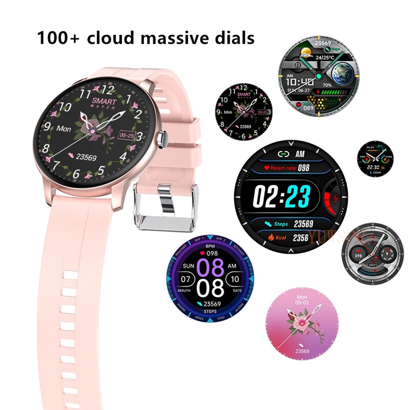 Orologio intelligente da donna leggero Bluetooth chiamata calorie frequenza cardiaca monitoraggio moda donna Tracker sano orologio sportivo intelligente Z2