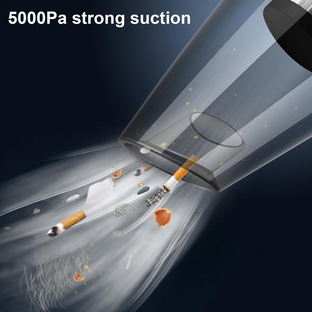 Car Vacuum Cleaner Dual Purpose Rechargeable Dust Collector