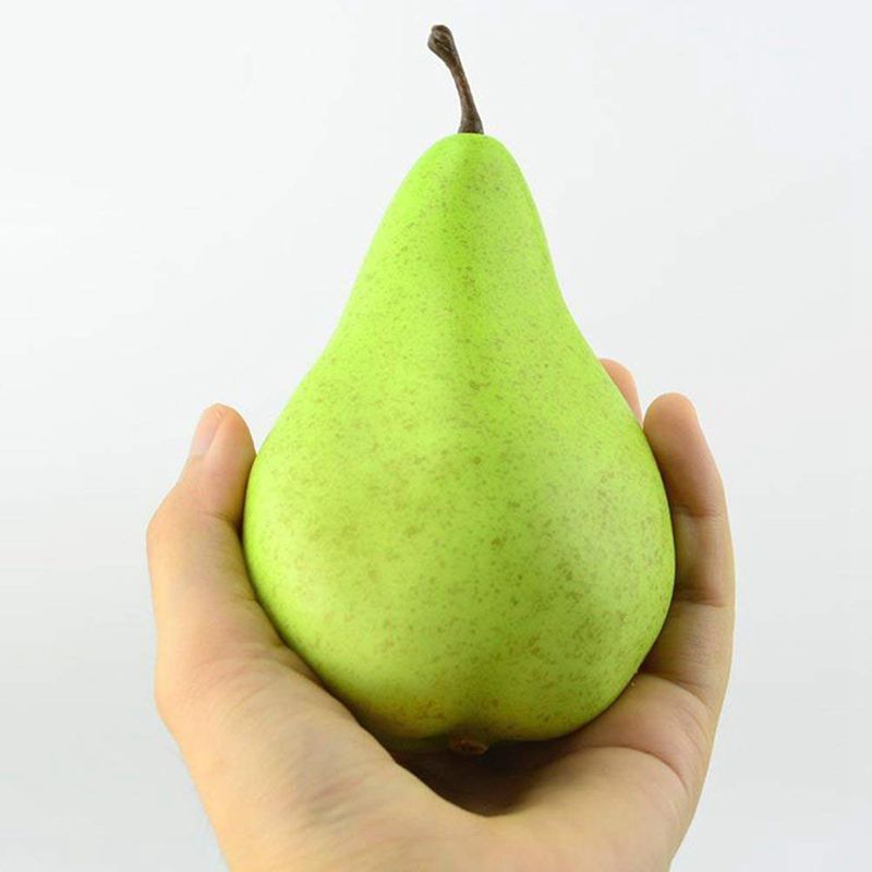 4 Best Artificiale Pera Verde Decorativo Fruit-4x3 pollici