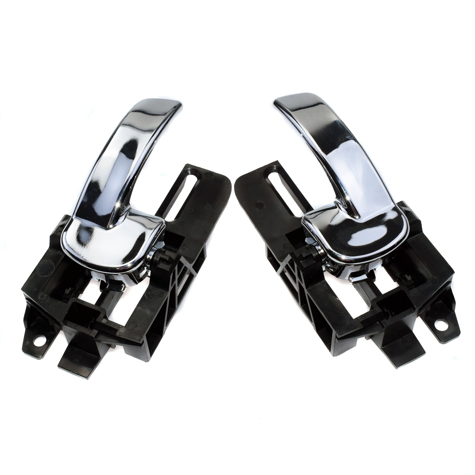 ISANCE wewnątrz klamka wewnętrzna dla Nissan Qashqai 2007-2013 z przodu z tyłu lewego prawego pasażera kierowcy # 80671JD00E i 80670JD00E