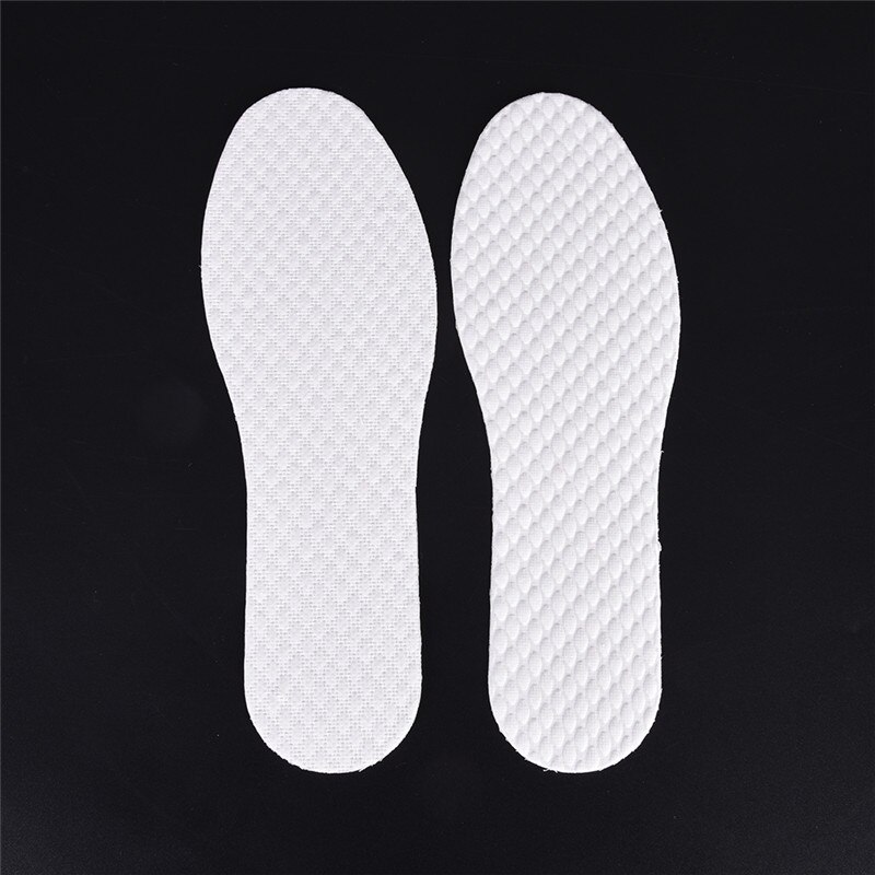 3 Pairs/ Lot Disposable Comfortable Wood Pulp Shoes Insoles For Footwear Men Women White Color Inserts Insoles