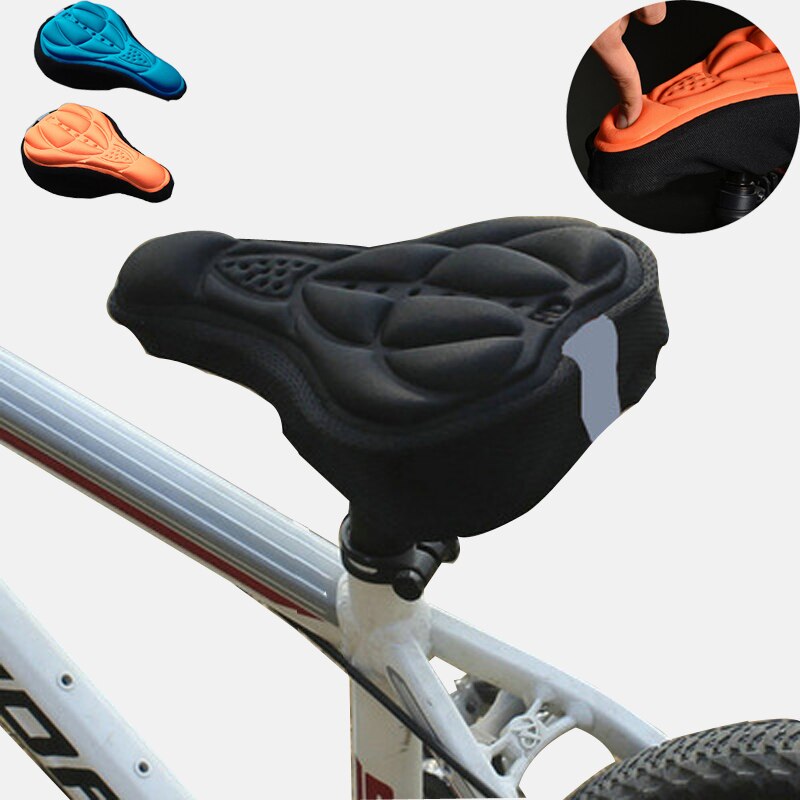 3D Soft Bike Seat Cover Fietszadel Comfortabele Foam Zitkussen Fietsen Zadel Voor Fiets Accessoires