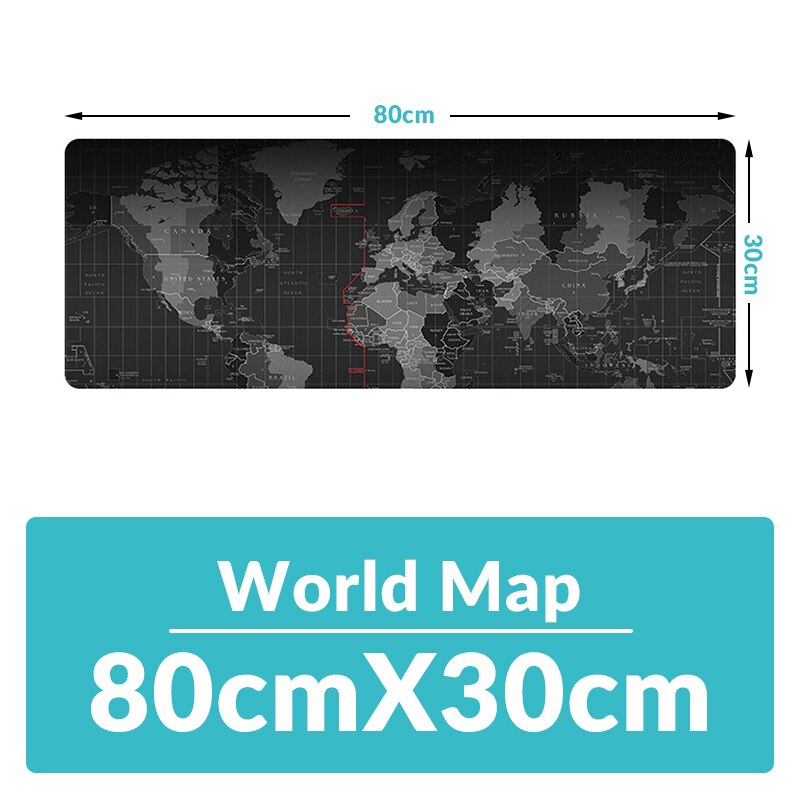 Dados sapo mouse pad grande mapa do mundo velho computador portátil mousepad gaming mouse esteira prática escritório de descanso superfície: 80 X 30cm